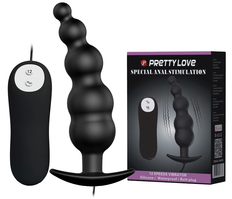 <strong>ไข่สั่นประตูหลังทรงลูกตุ้ม Pretty Love Special Anal Stimulation</strong> <br><font color=#FF0000>รหัสสินค้า: A28</font><br>
