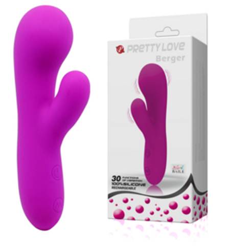 <strong>แท่งสั่นเสียวสองหัว Pretty Love Berger</strong> <br><font color=#FF0000>รหัสสินค้า: AA24</font><br>