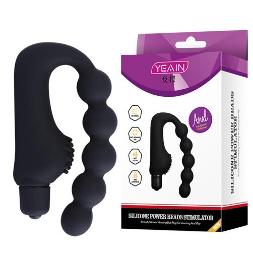 <strong>แท่งเสียบก้นเสียว Silicone Power Beads Stimulator</strong> <br><font color=#FF0000>รหัสสินค้า: AA42</font><br>
