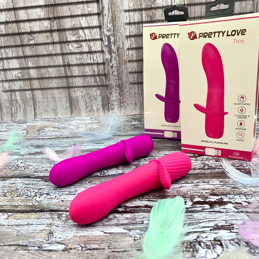 <strong>แท่งสั่นไซส์กลาง Pretty Love Troy</strong> <br><font color=#FF0000>รหัสสินค้า: AA112</font><br>