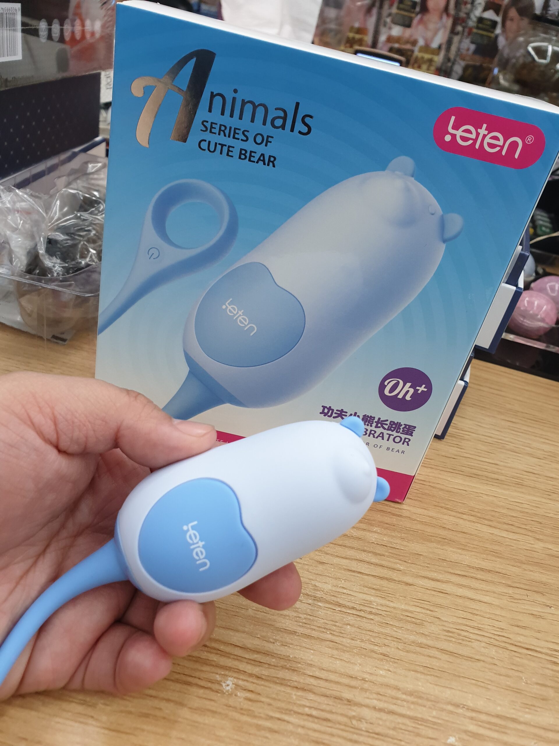 <strong>ไข่สั่นเชื่อมมือถือหมีน้อย Leten</strong> <br><font color=#FF0000>รหัสสินค้า: AA134</font><br>