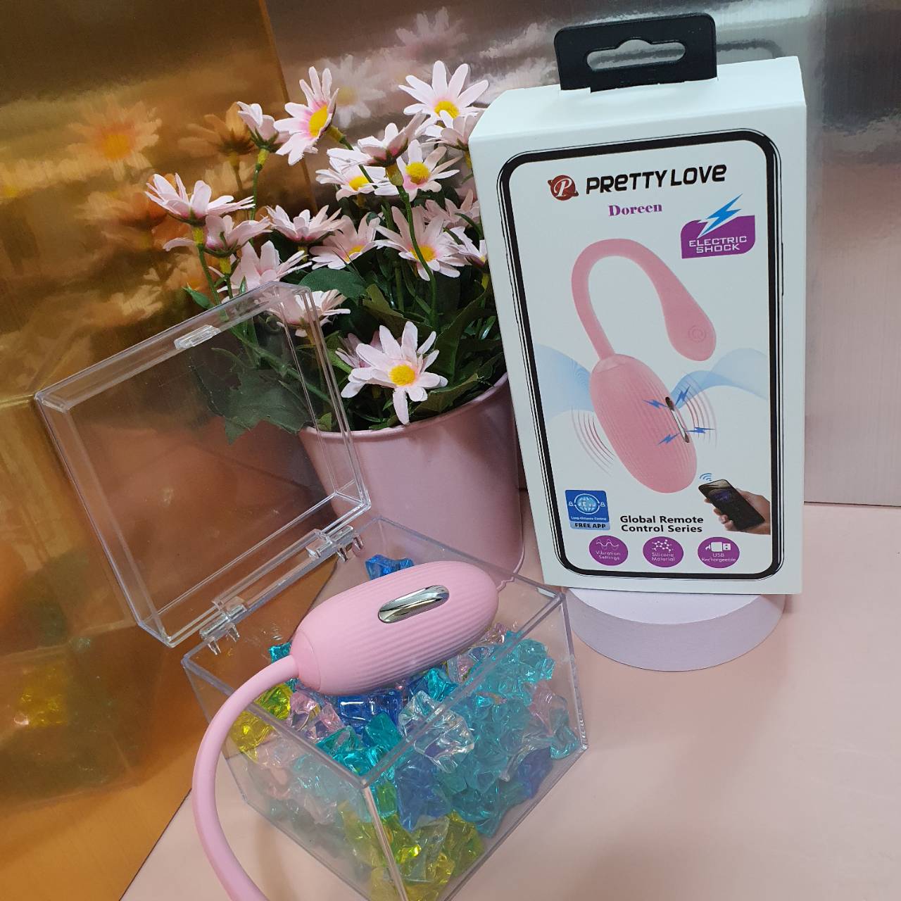 <strong>ไข่สั่นคอลโทรลระยะไกลข้ามประเทศได้ Pretty Love Doreen</strong> <br><font color=#FF0000>รหัสสินค้า: AA218</font><br>