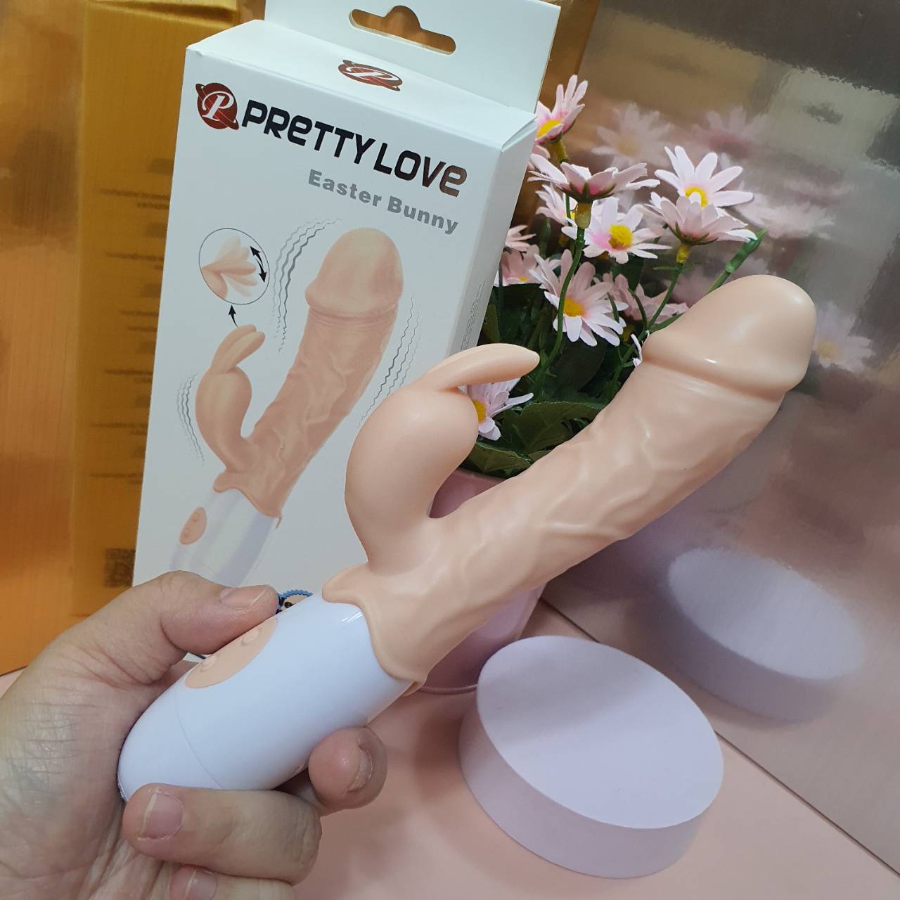 <strong>ดิลโด้กระต่ายสั่น 30 ฟังก์ชัน G-Spot Pretty Love Easter Bunny</strong><br><font color=#FF0000>รหัสสินค้า: B182</font><br>