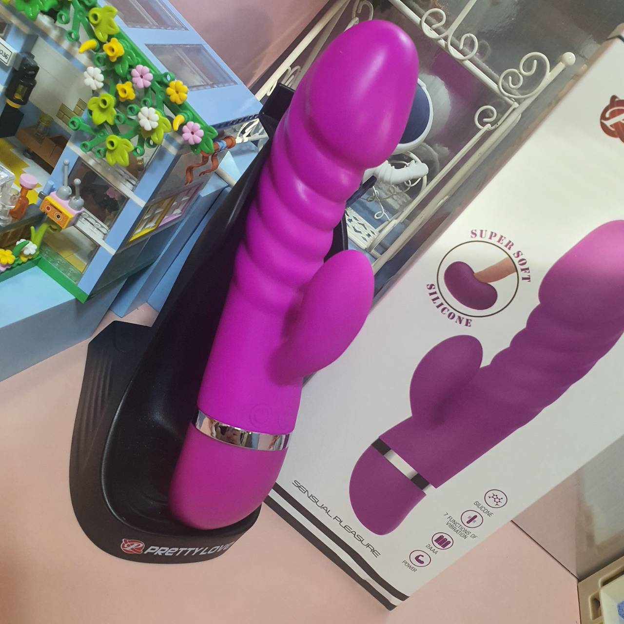 <strong>ดิลโด้สั่น 7 ฟังก์ชัน Pretty Love Truda</strong><br><font color=#FF0000>รหัสสินค้า: B135</font><br>