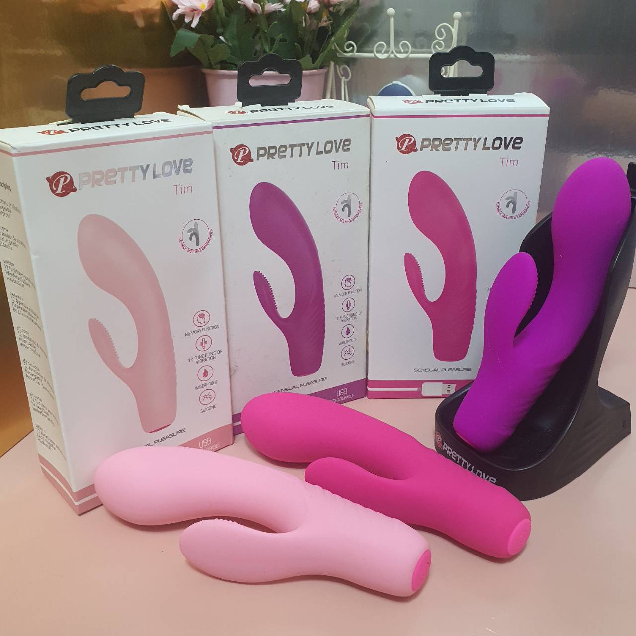 <strong>แท่งสั่นจะงอยเสียว Pretty Love Tim</strong> <br><font color=#FF0000>รหัสสินค้า: AA147</font><br>