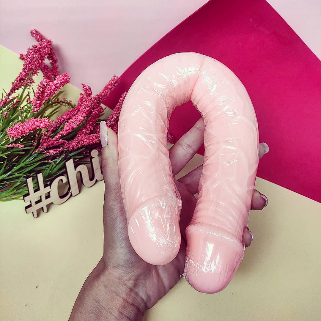 <strong>ดิลโด้สองทาง</strong> <br><font color=#FF0000>รหัสสินค้า: B11</font><br>