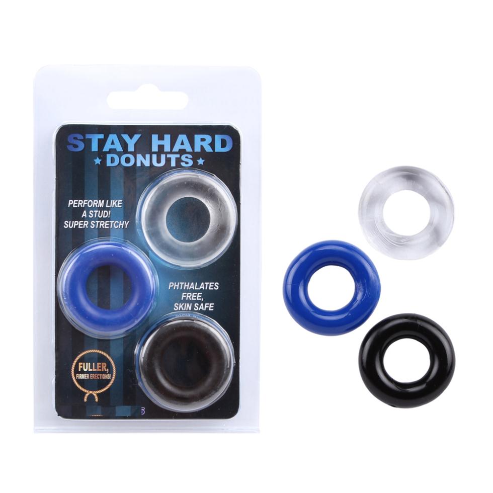 <strong>ห่วงชะลอการหลั่งเซ็ต 3 ชิ้นแบบเรียบ</strong><br><font color=#FF0000>รหัสสินค้า: H02</font><br>