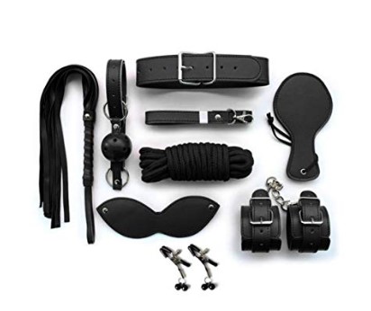 <strong>ชุดล็อก BDSM แบบครบเซ็ตสีดำ</strong><br><font color=#FF0000>รหัสสินค้า: K02</font><br>