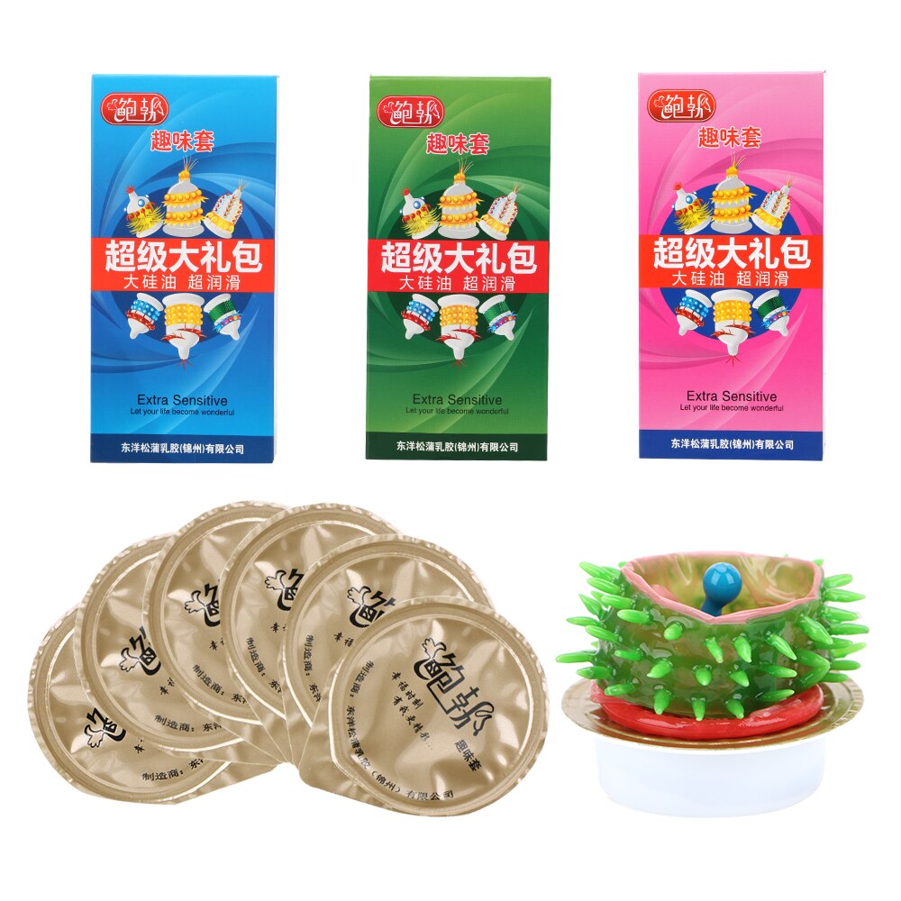 <strong>ถุงยางหลากดีไซน์ 6 ชิ้น</strong><br><font color=#FF0000>รหัสสินค้า: L12</font><br>