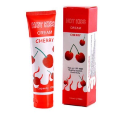 <strong>เจลหล่อลื่น Hot Kiss Cream กลิ่นเชอร์รี่</strong><br><font color=#FF0000>รหัสสินค้า: O09</font><br>